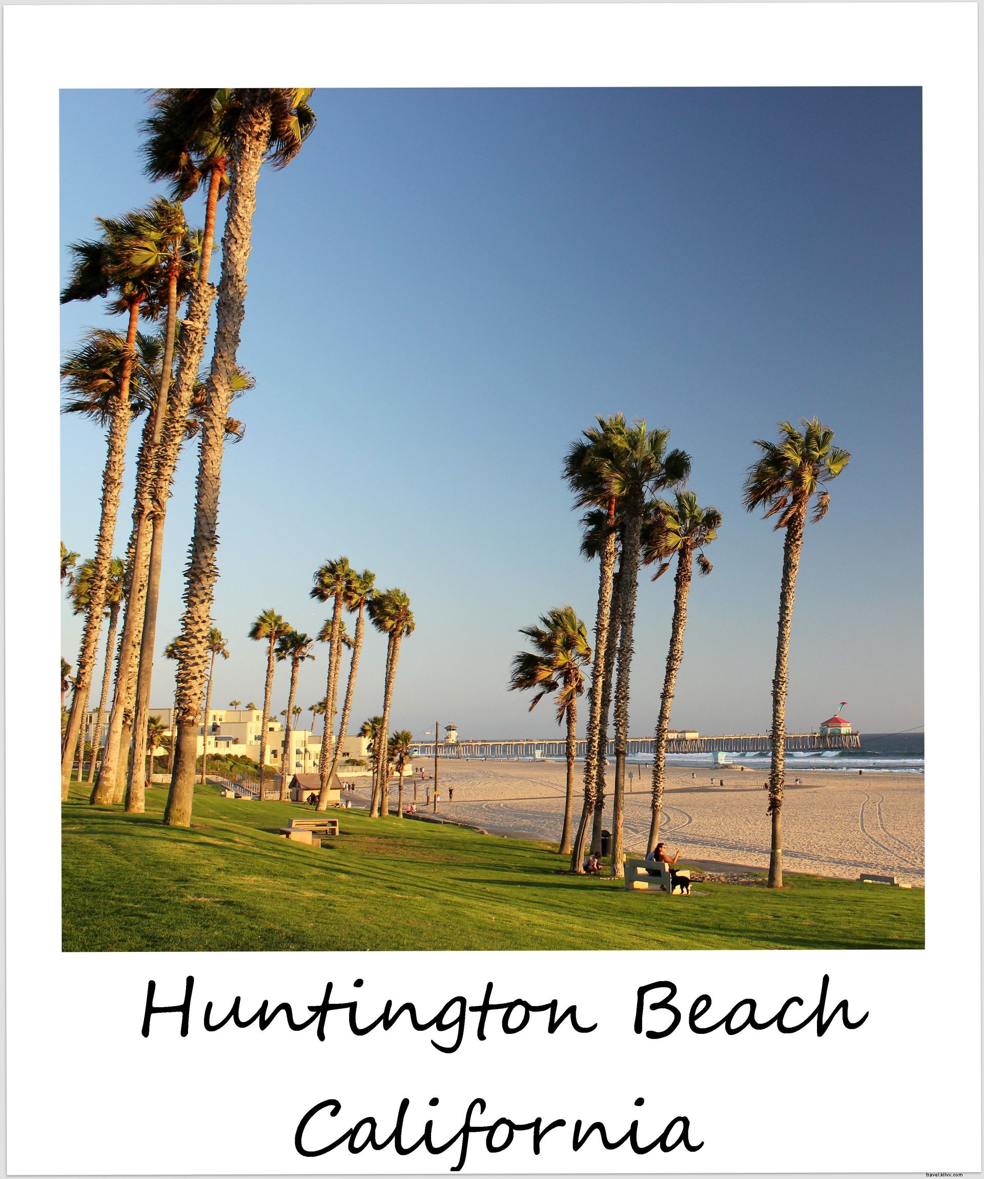 Polaroïd de la semaine : Huntington Beach, Californie