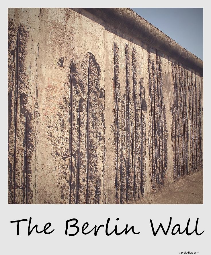 Polaroid de la semaine : le Mur de Berlin