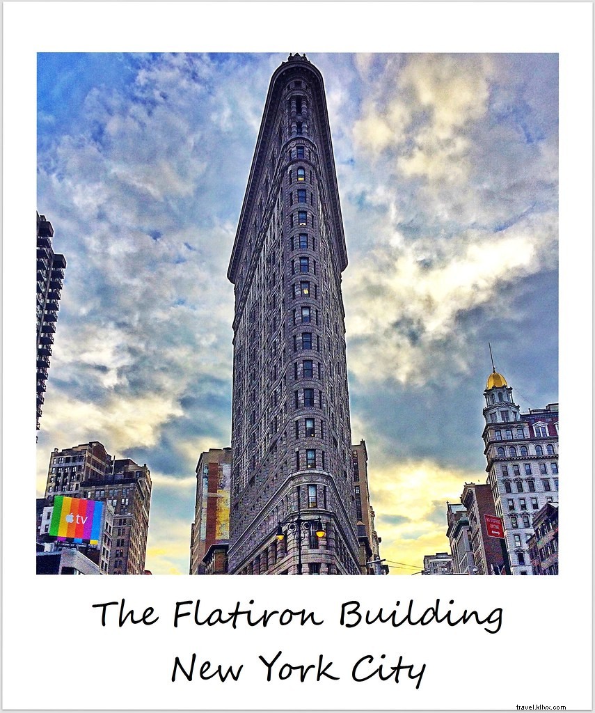 Polaroïd de la semaine : le splendide Flatiron Building à New York