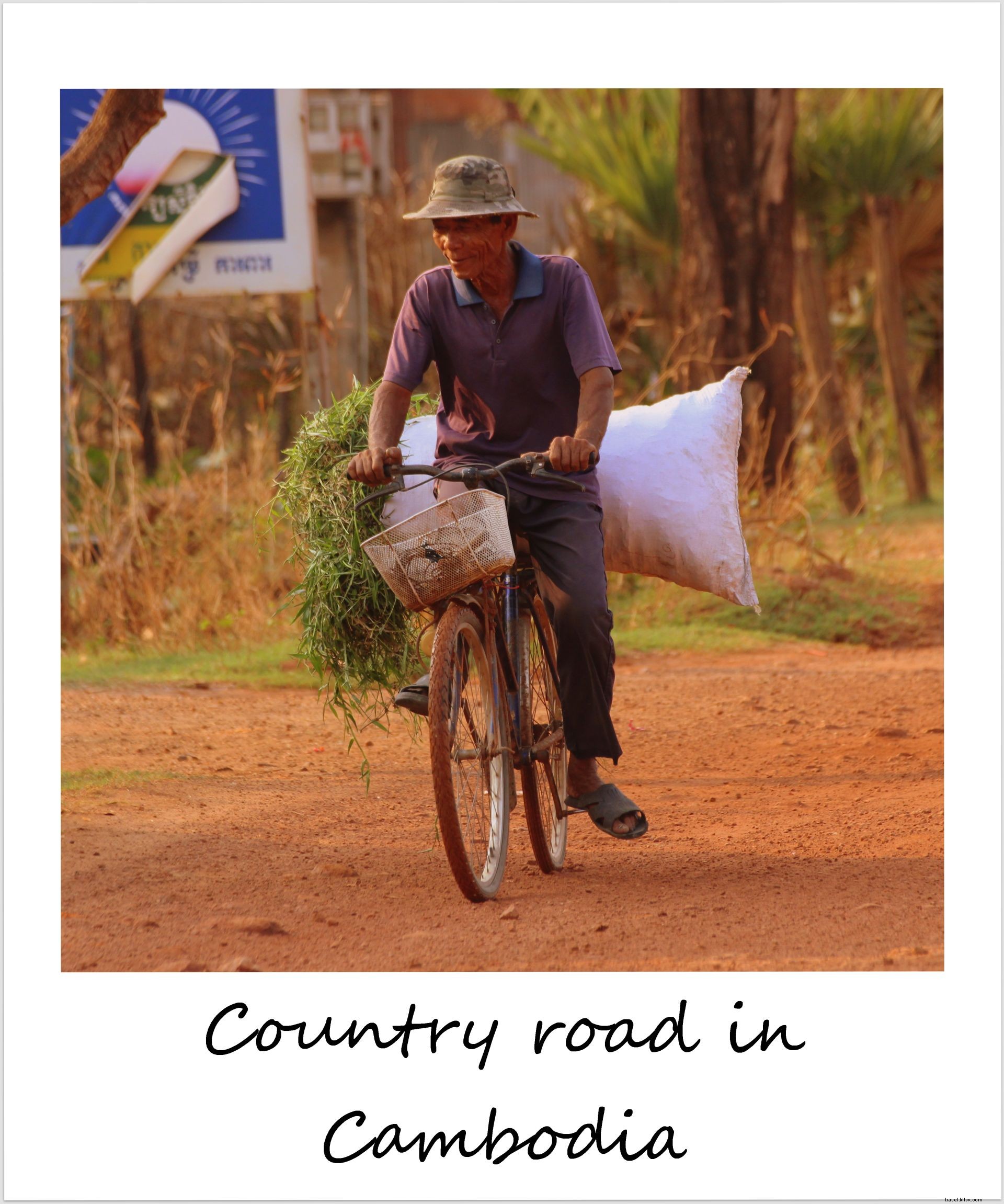 Polaroid de la semaine : la vie à la campagne au Cambodge