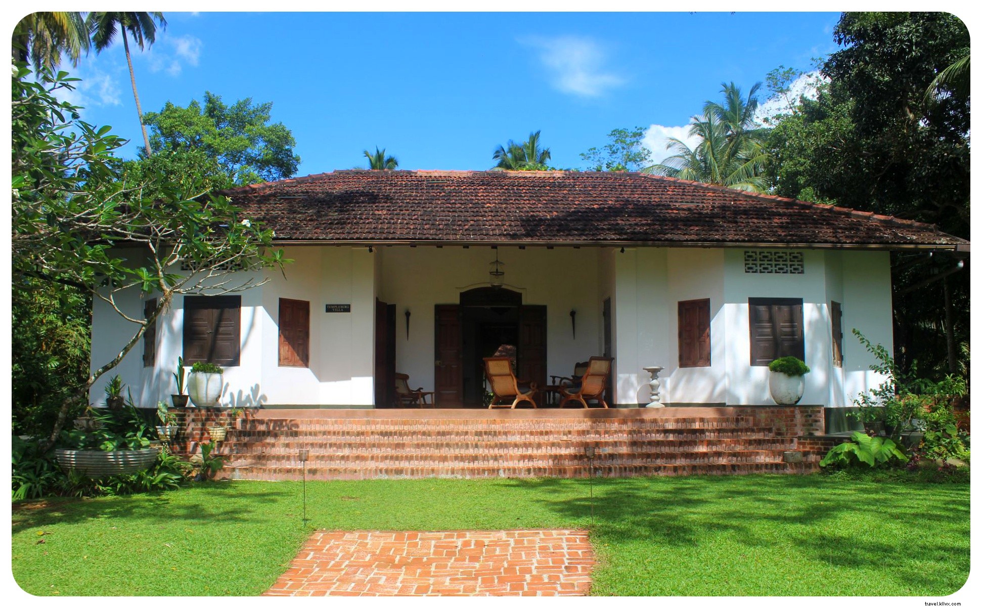 Séjourner à Galle, Sri Lanka : Villa Templeberg
