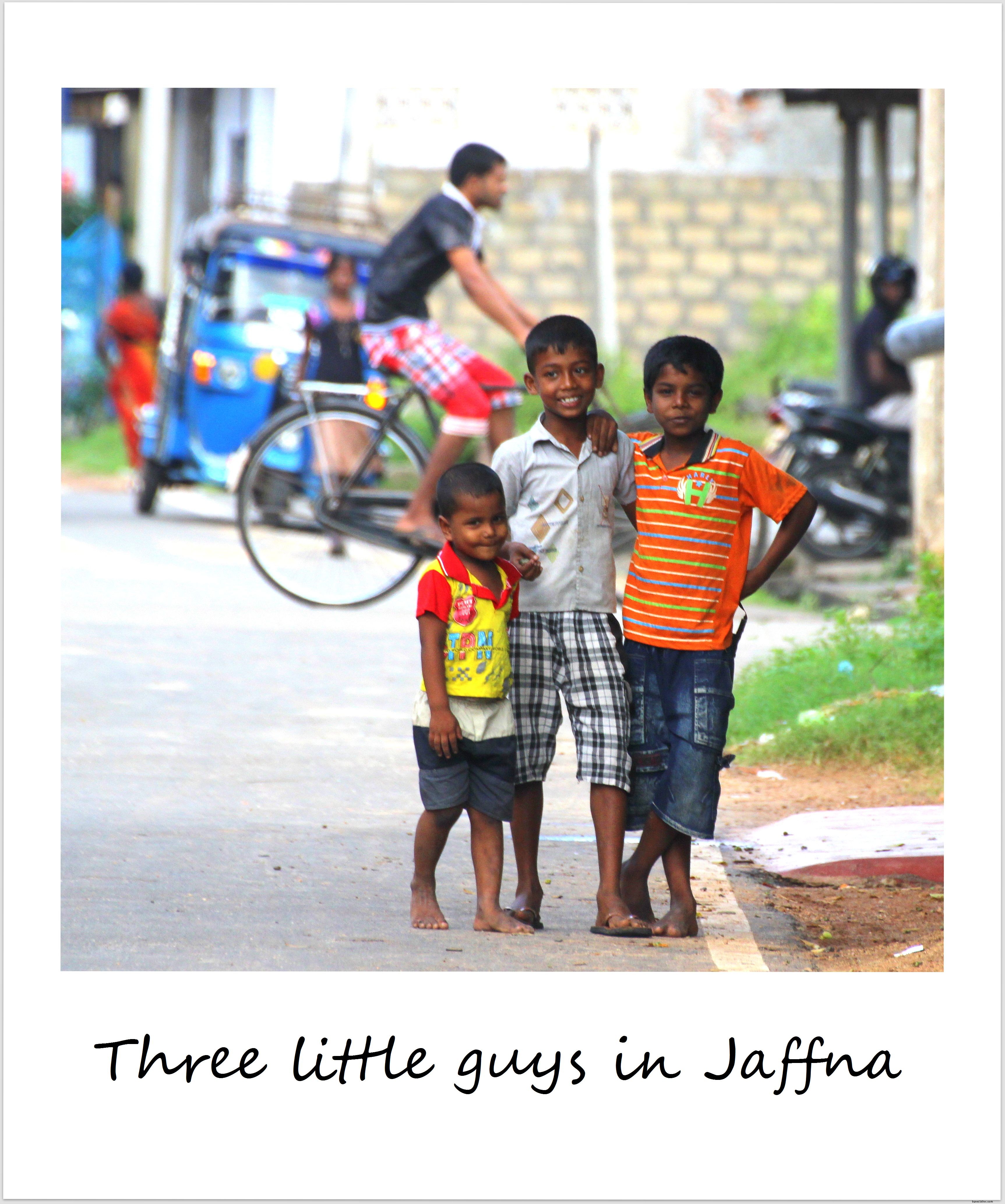 Polaroïd de la semaine : les garçons de Jaffna