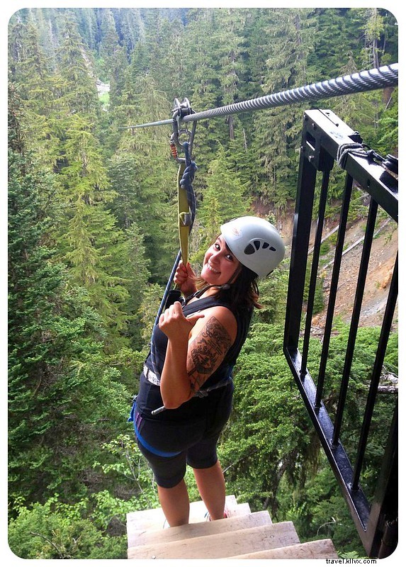 Affronter ma peur du vide à Whistler, Canada