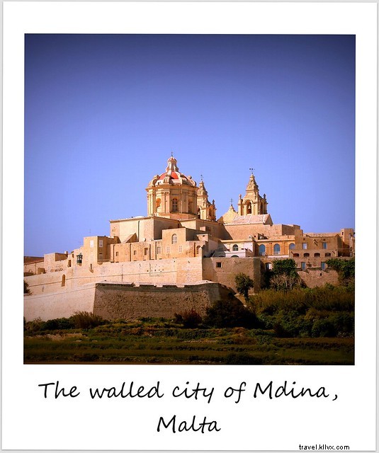 Polaroid de la semaine : Mdina médiévale, Malte