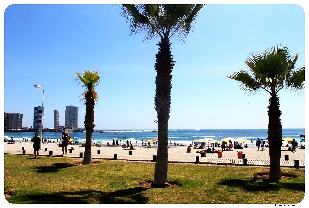 Se réchauffer sur la côte d’Iquique, au nord du Chili