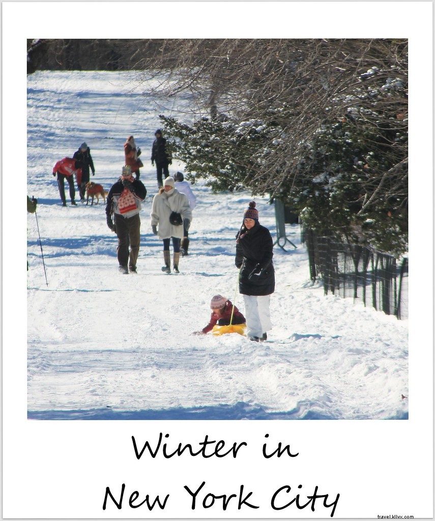 Polaroïd de la semaine : Une journée d’hiver à New York