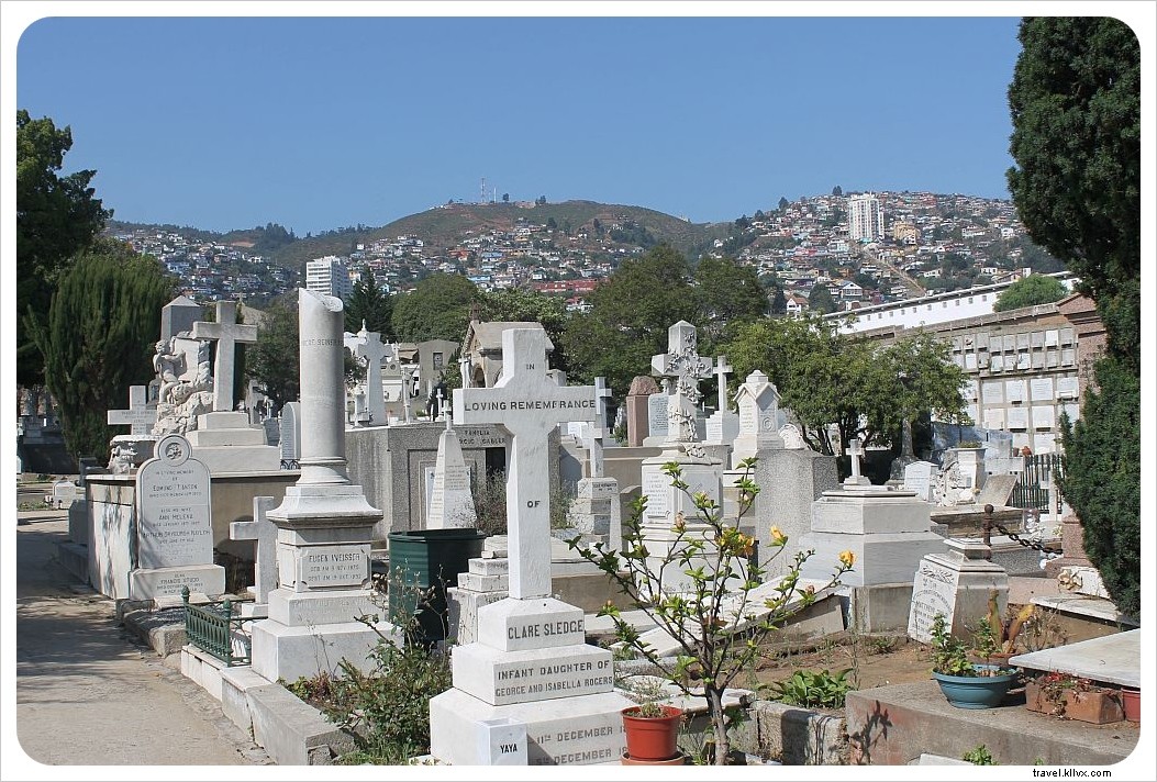 L âme de Valparaíso à travers le Cimetière des Dissidents