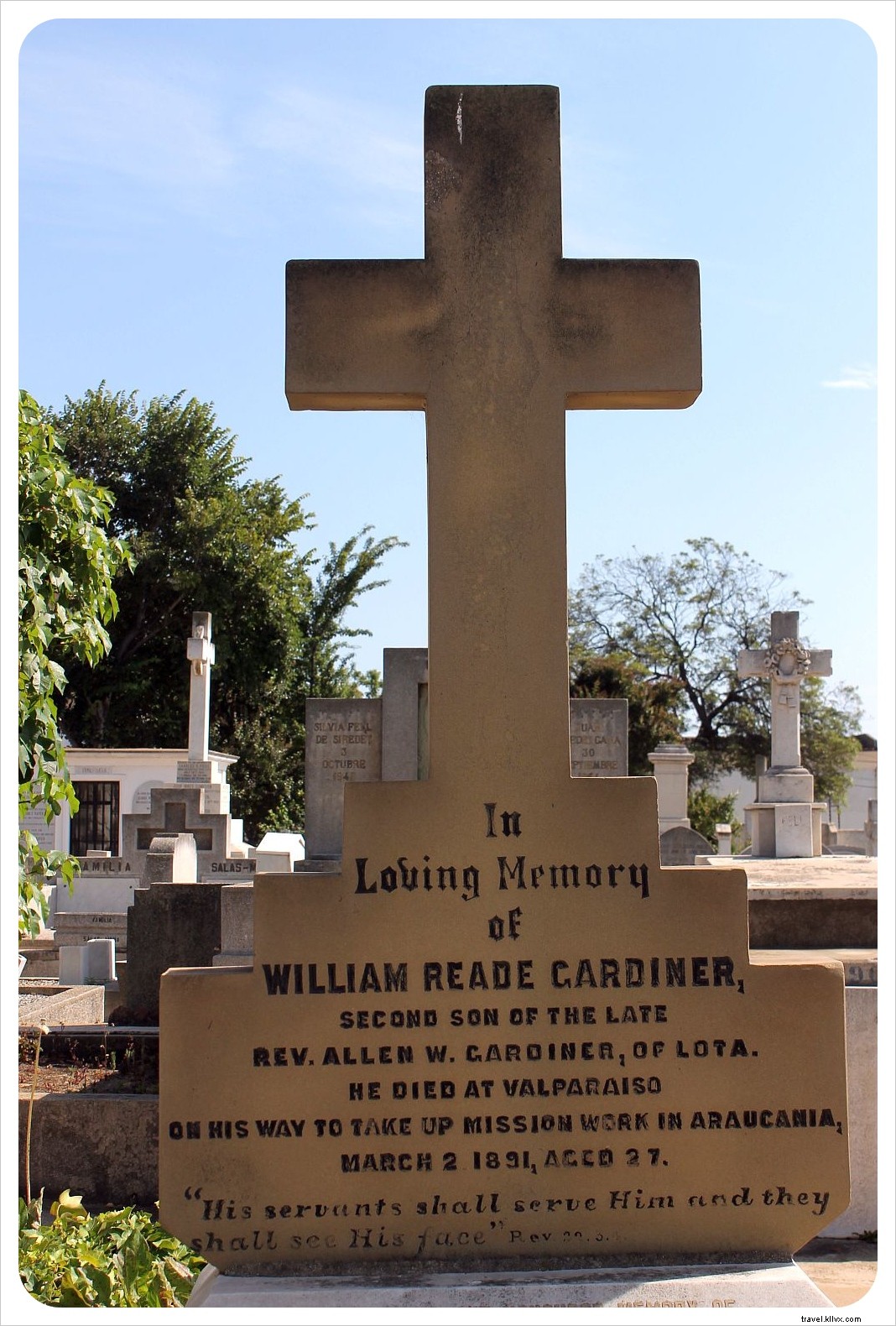L âme de Valparaíso à travers le Cimetière des Dissidents