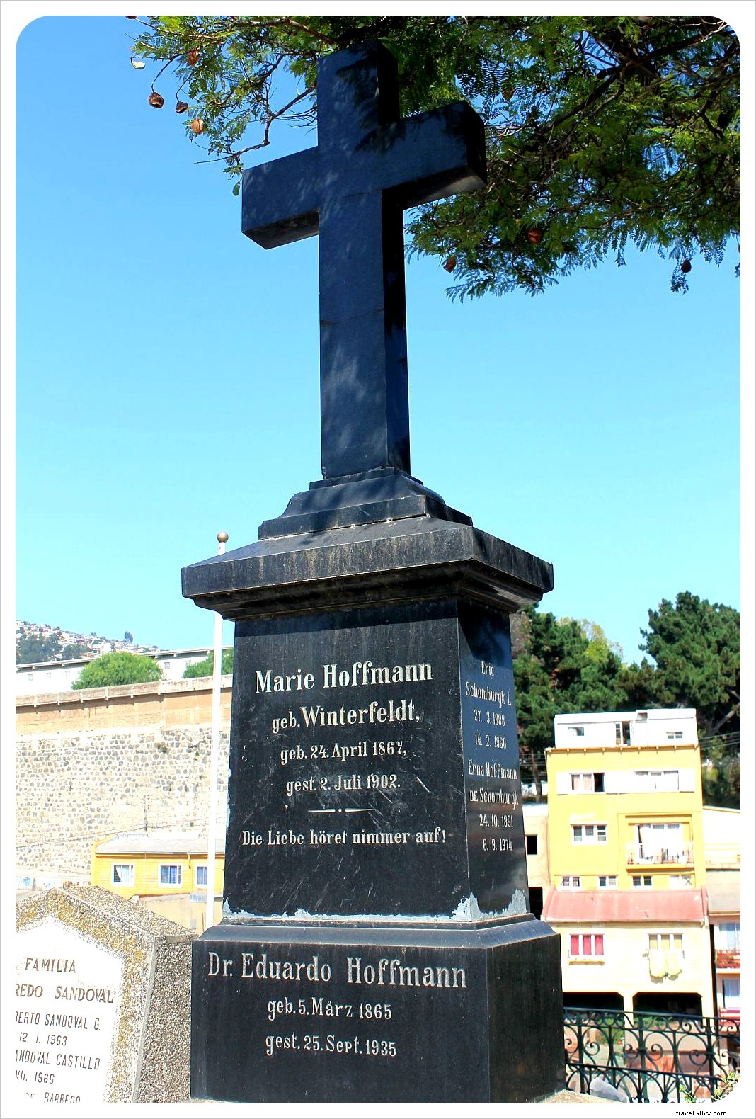 L âme de Valparaíso à travers le Cimetière des Dissidents