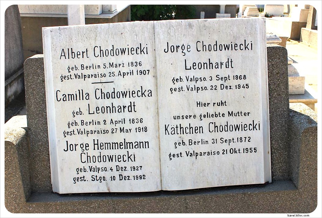L âme de Valparaíso à travers le Cimetière des Dissidents