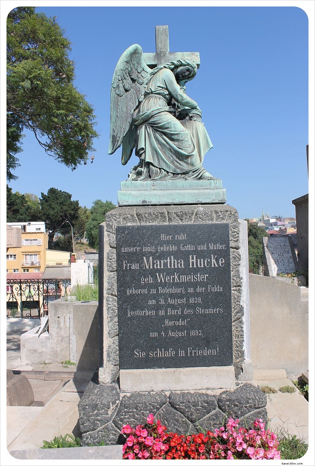 L âme de Valparaíso à travers le Cimetière des Dissidents