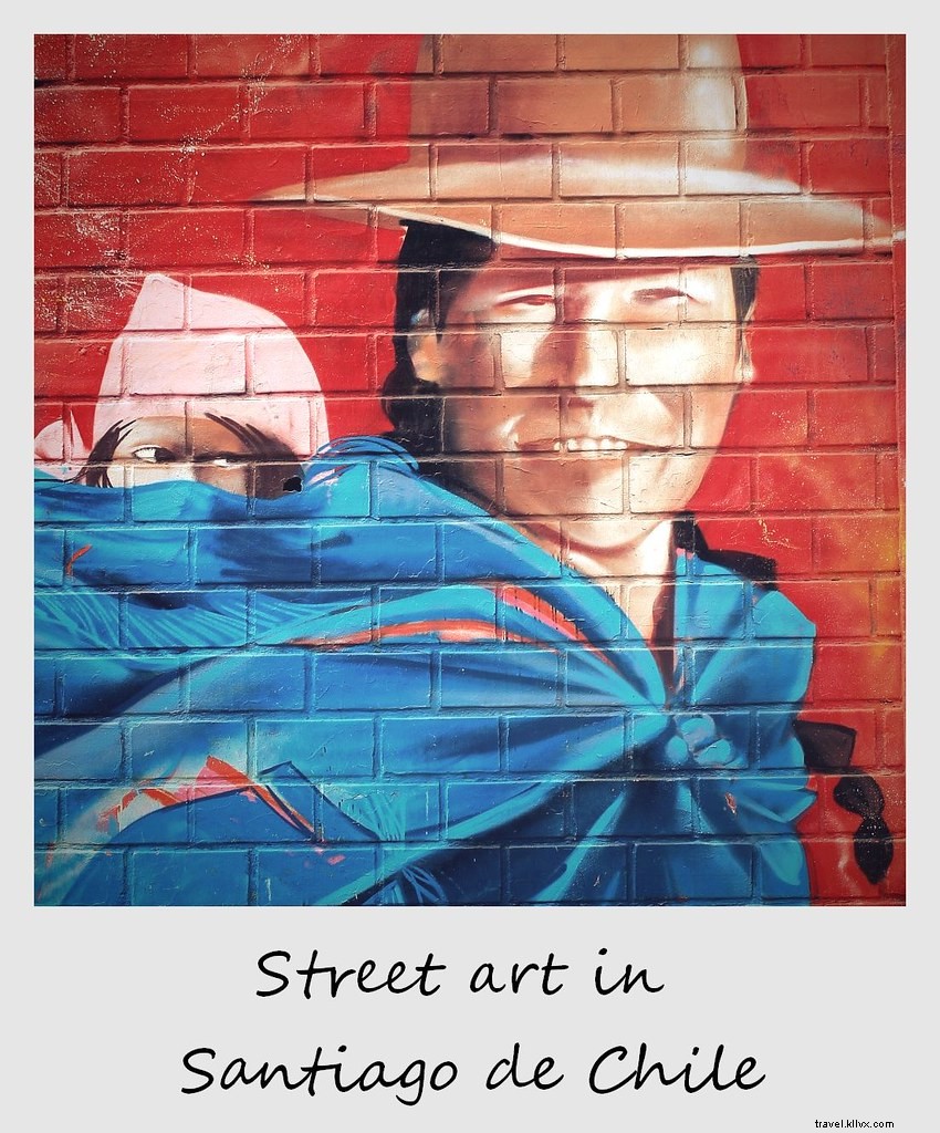 Polaroid de la semaine : le street art à Santiago du Chili