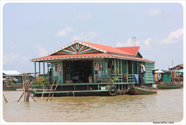 Vie sur l eau : découvrir le village flottant du lac Tonlé Sap au Cambodge