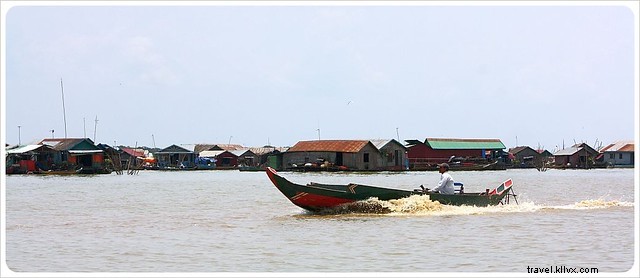 Vie sur l eau : découvrir le village flottant du lac Tonlé Sap au Cambodge