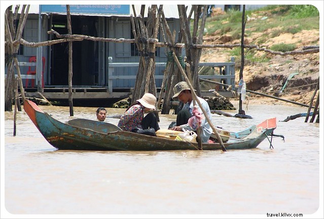 Vie sur l eau : découvrir le village flottant du lac Tonlé Sap au Cambodge