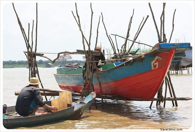 Vie sur l eau : découvrir le village flottant du lac Tonlé Sap au Cambodge