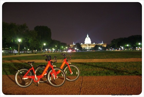 Explorer Washington D.C. à vélo avec Capital Bikeshare