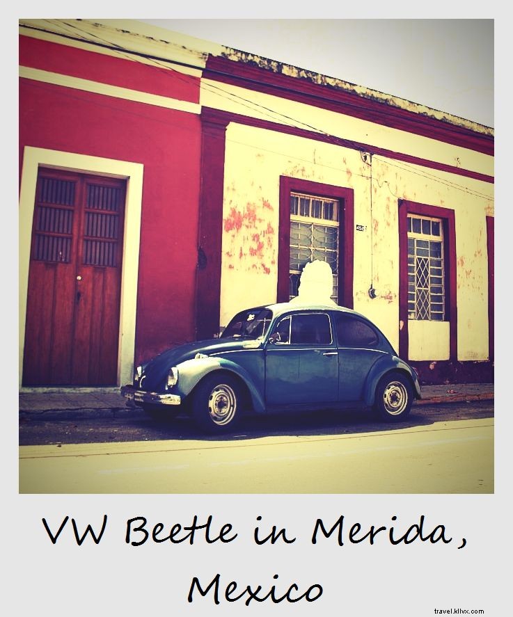 Polaroïd de la semaine : VW Coccinelle au Mexique