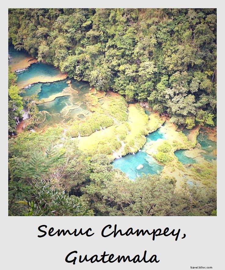 Polaroïd de la semaine : Semuc Champey, Guatemala
