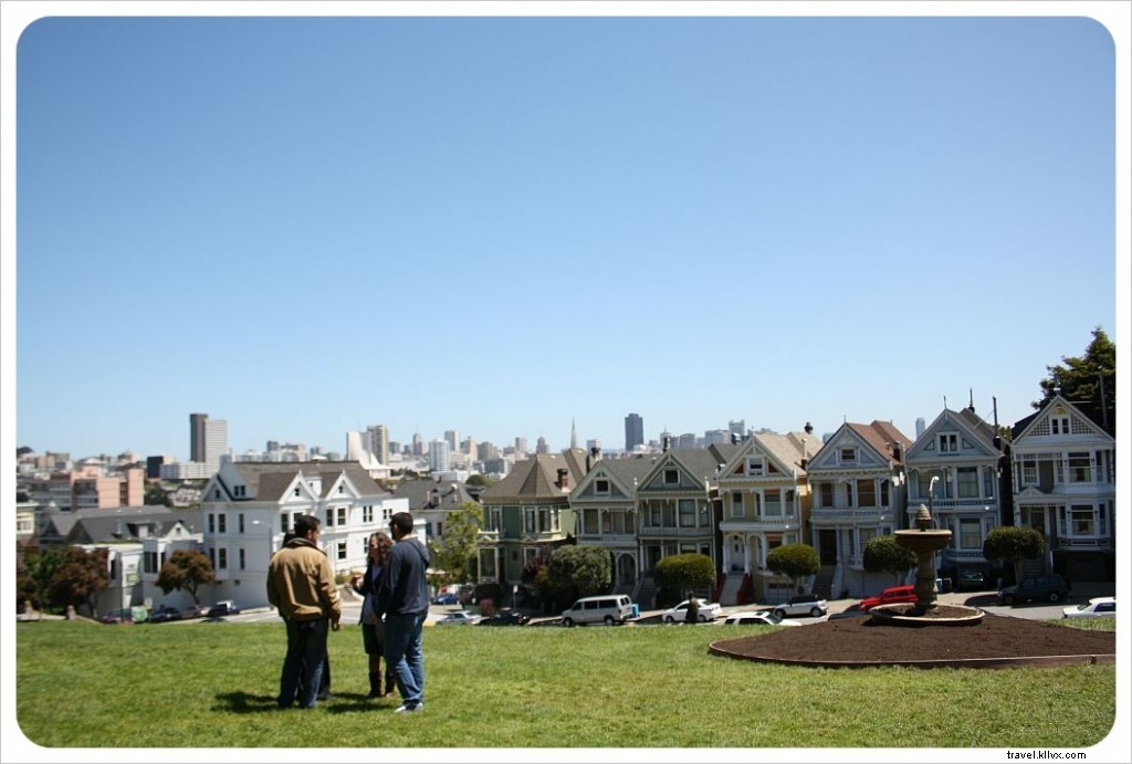 San Francisco : les Painted Ladies et le jardin de chaussures