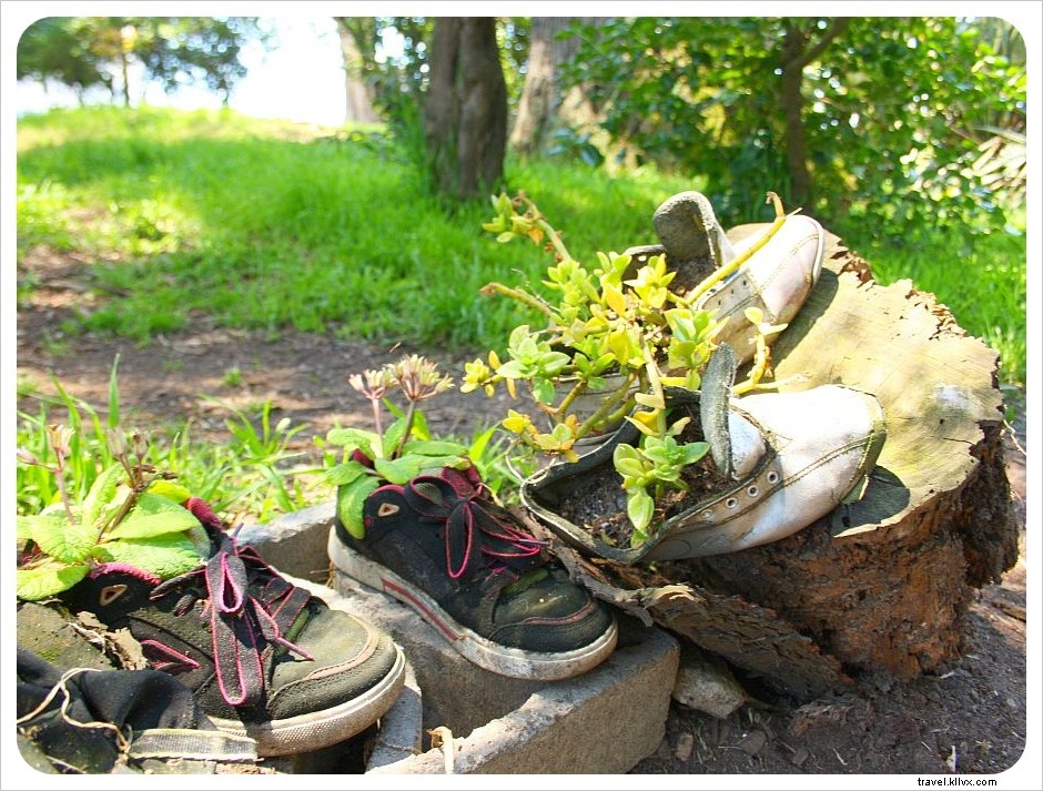 San Francisco : les Painted Ladies et le jardin de chaussures