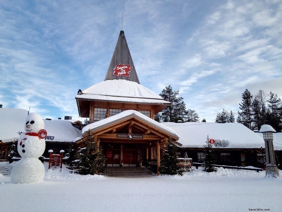 Une petite visite au Village du Père Noël de Rovaniemi