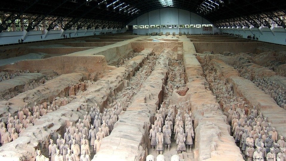 Visite de l Armée de terre cuite de Xi an, Chine