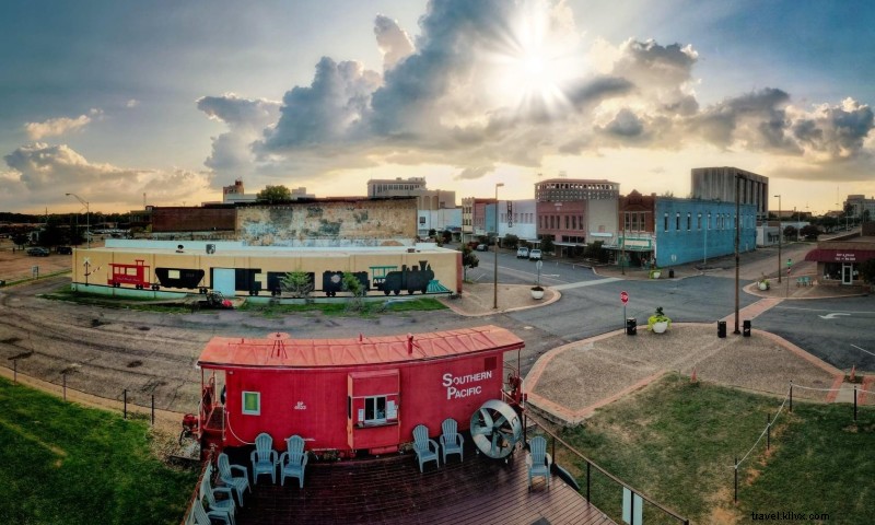 Quartier des divertissements du Rail Yard à Texarkana