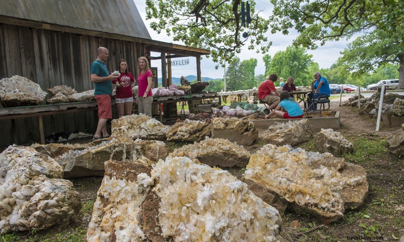 Mines de quartz cristallin Wegner