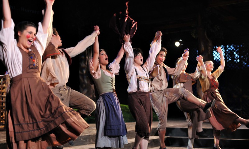 Festival d opéra à Inspiration Point, Ozarks