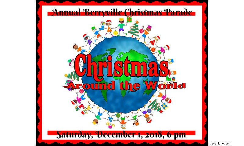 Parade de Noël annuelle de Berryville