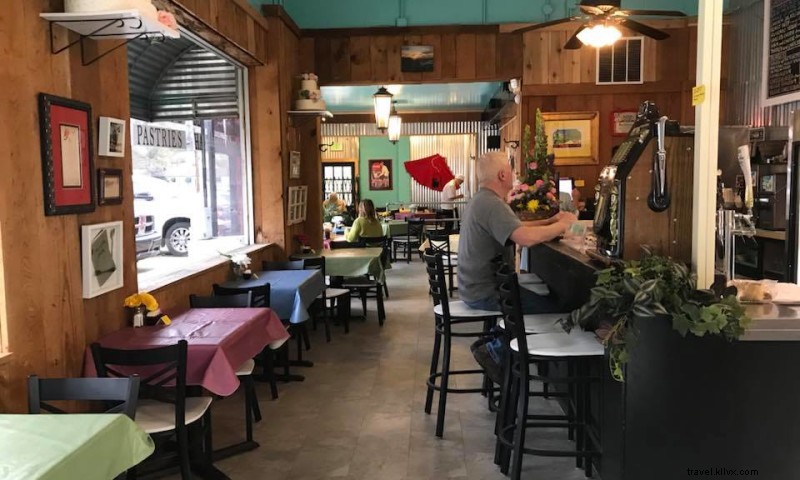 Boulangerie et café majestueux