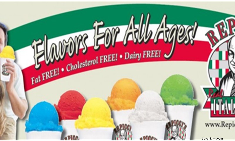 Glace italienne de Repicci à Little Rock
