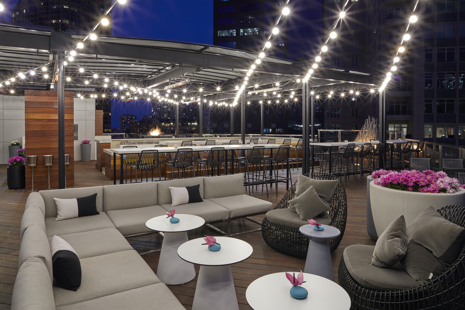 Bars et restaurants rooftop à Chicago