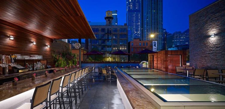 Bars et restaurants rooftop à Chicago