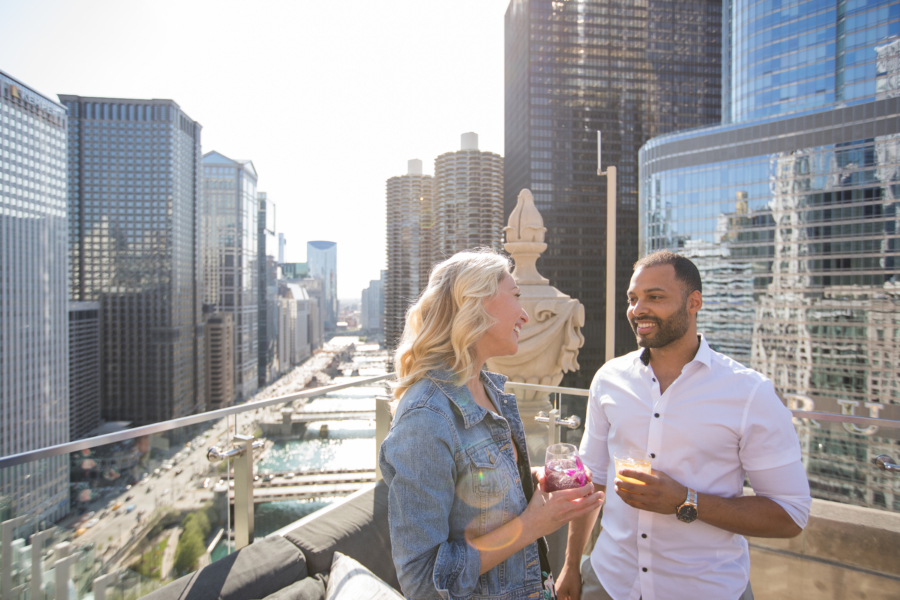 Bars et restaurants rooftop à Chicago