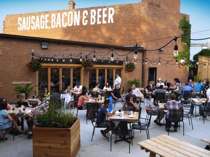 8 bars à Chicago avec de magnifiques terrasses