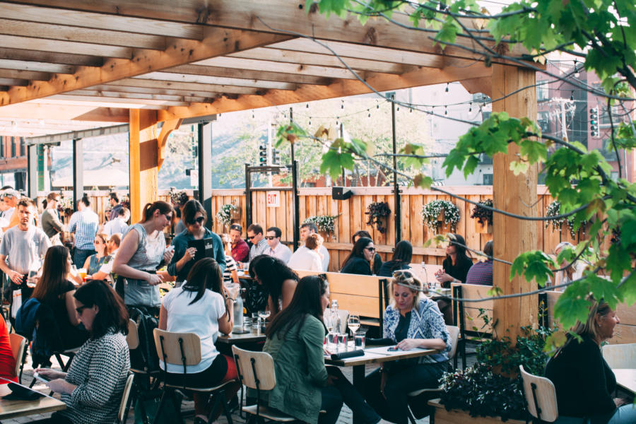 Restaurants à Chicago avec de superbes terrasses en plein air