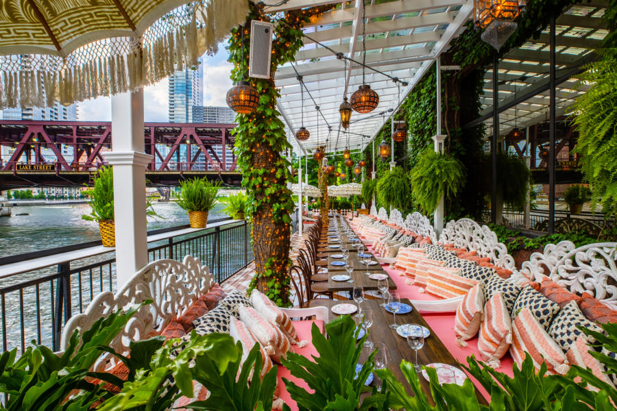 Restaurants à Chicago avec de superbes terrasses en plein air
