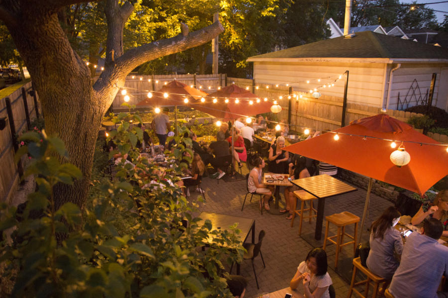 Restaurants à Chicago avec de superbes terrasses en plein air