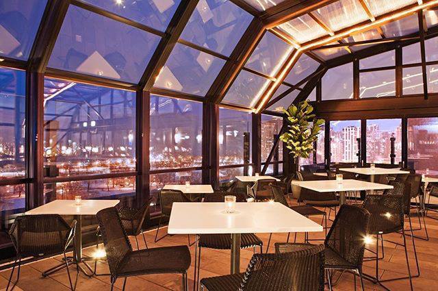 Bars et salons sur les toits de Chicago, ouverts toute l année