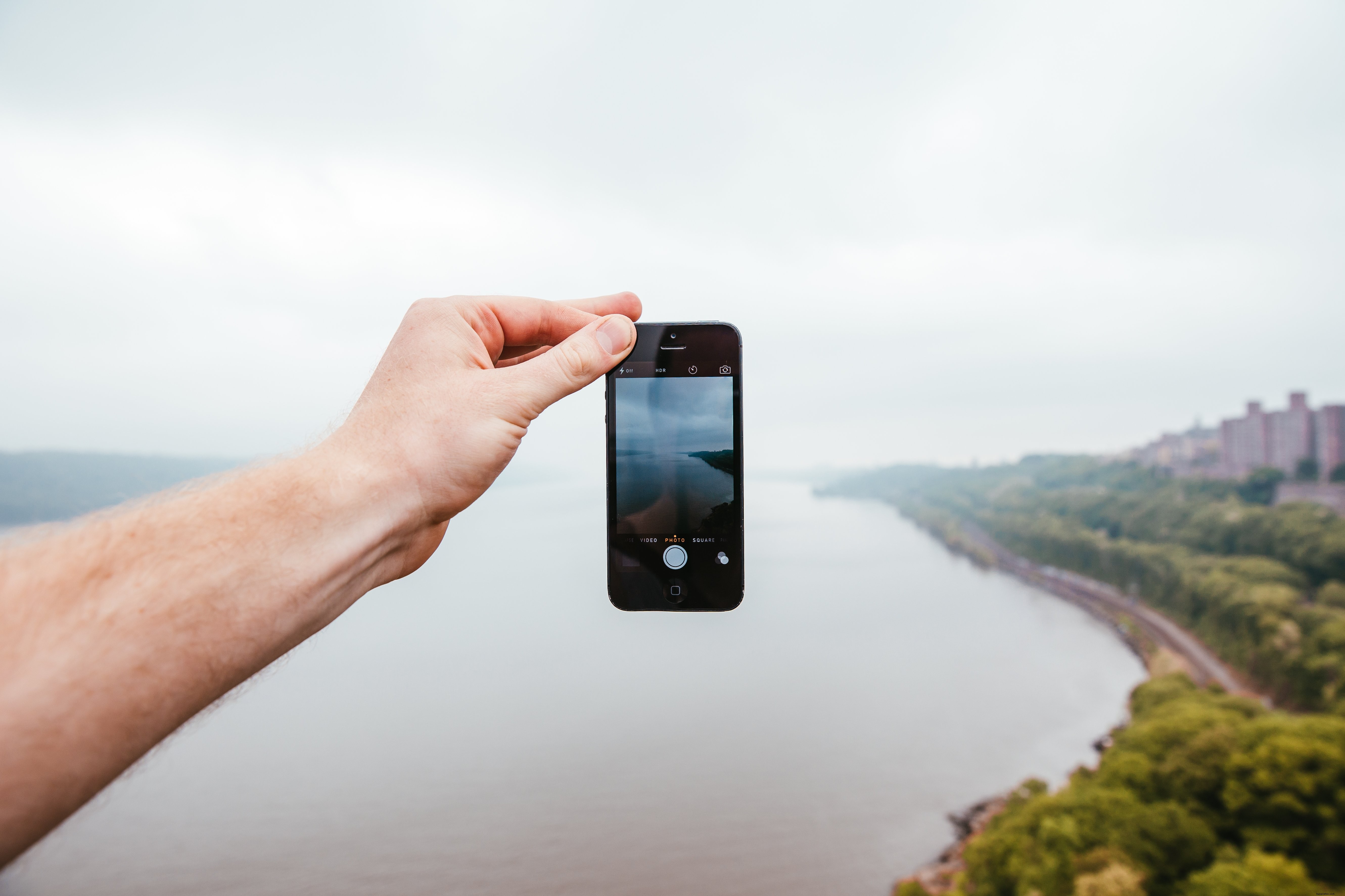 Photographie de paysage avec iPhone