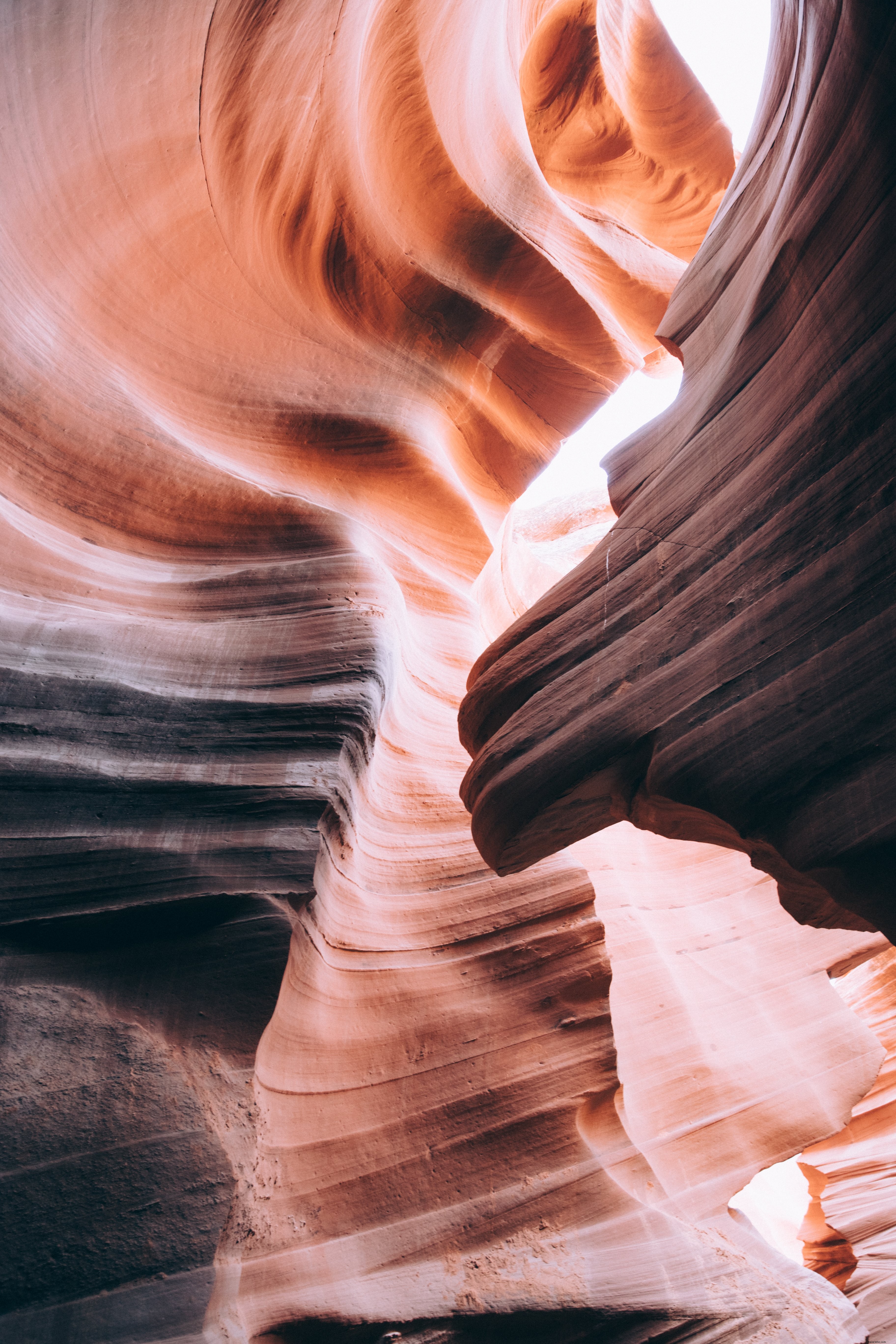 Photo des rayons de soleil dans Antelope Canyon
