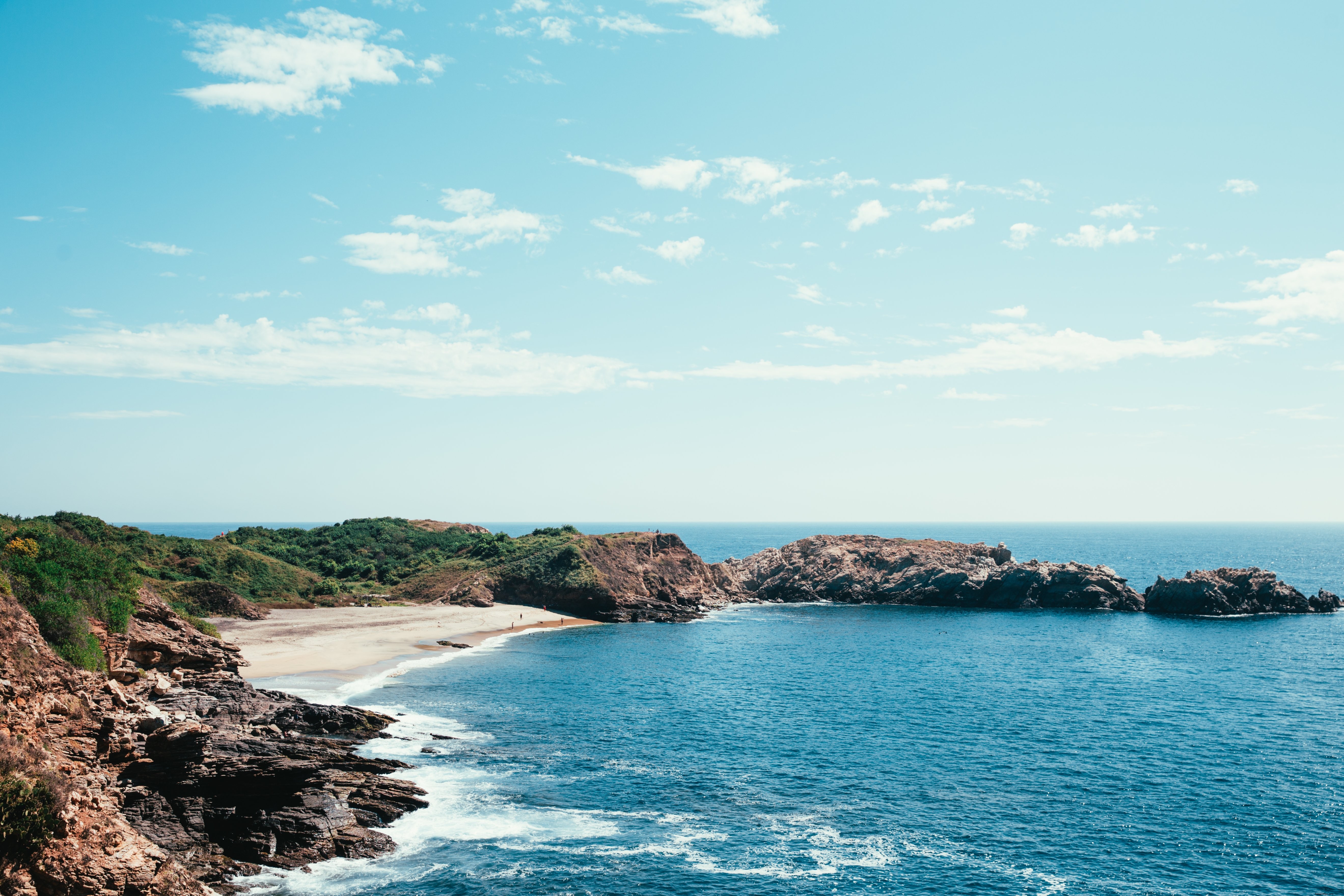 Photo d une plage de vacances privée
