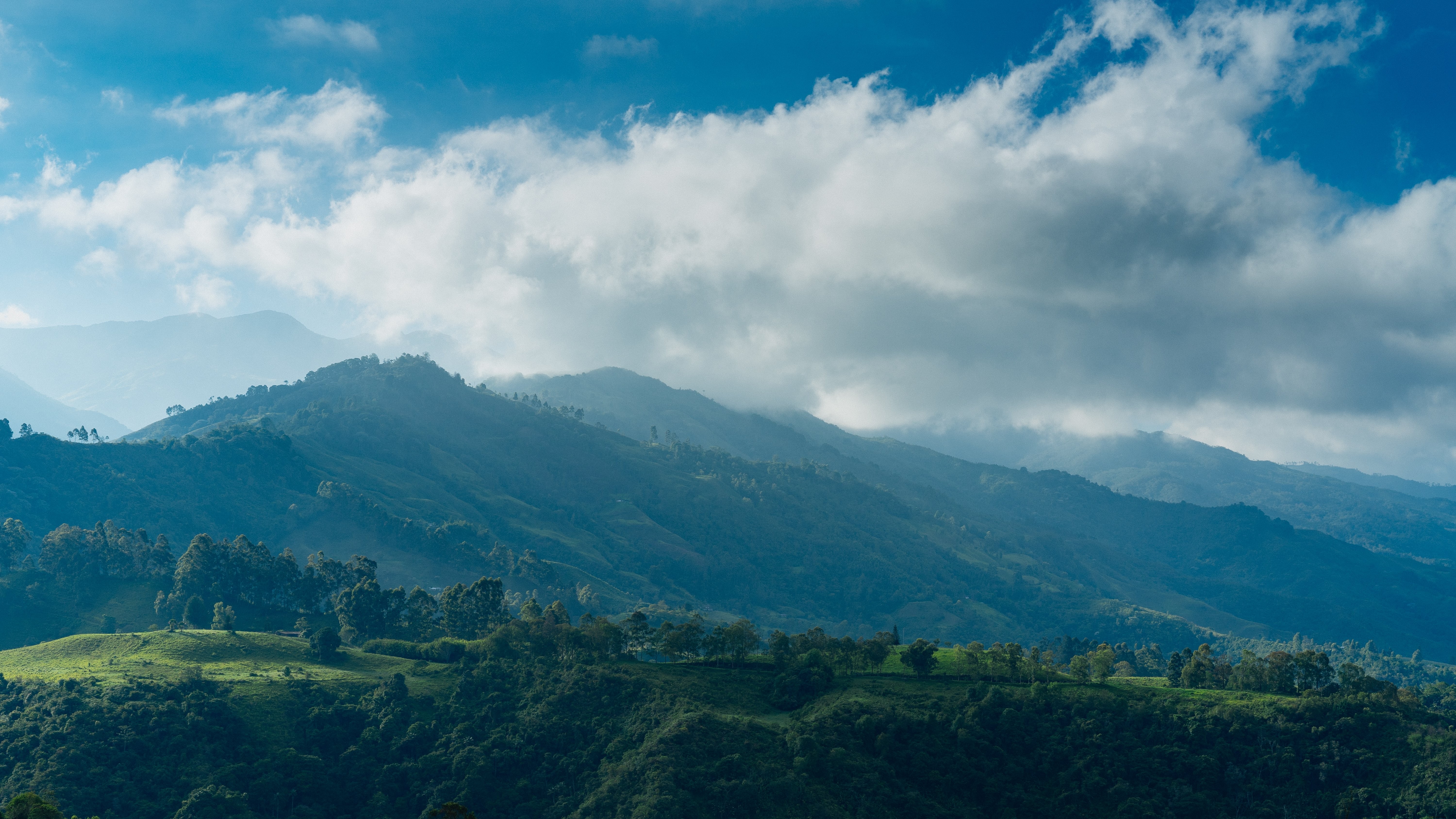 Paysage de montagne pittoresque