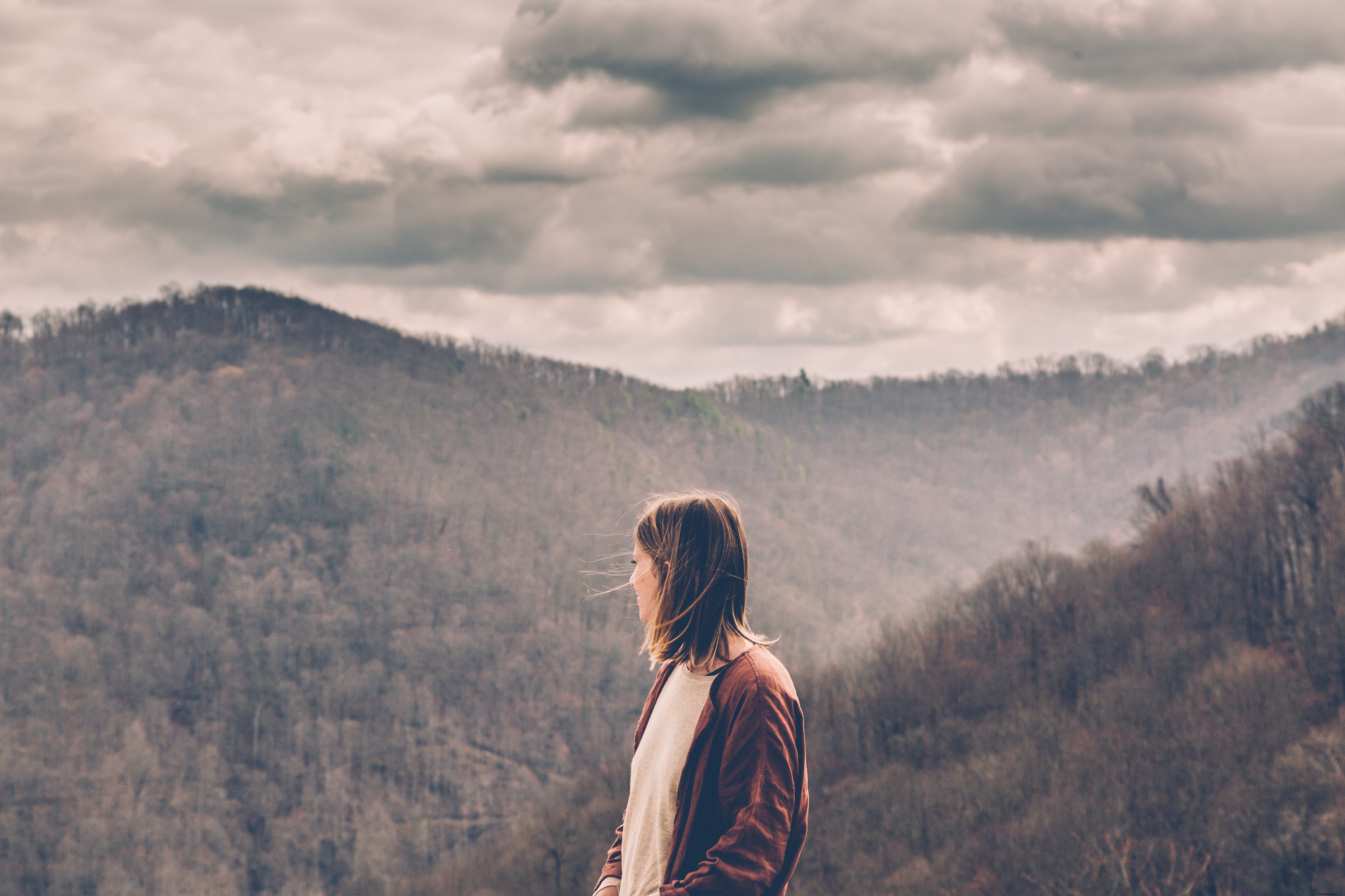 Portrait d une femme vagabonde