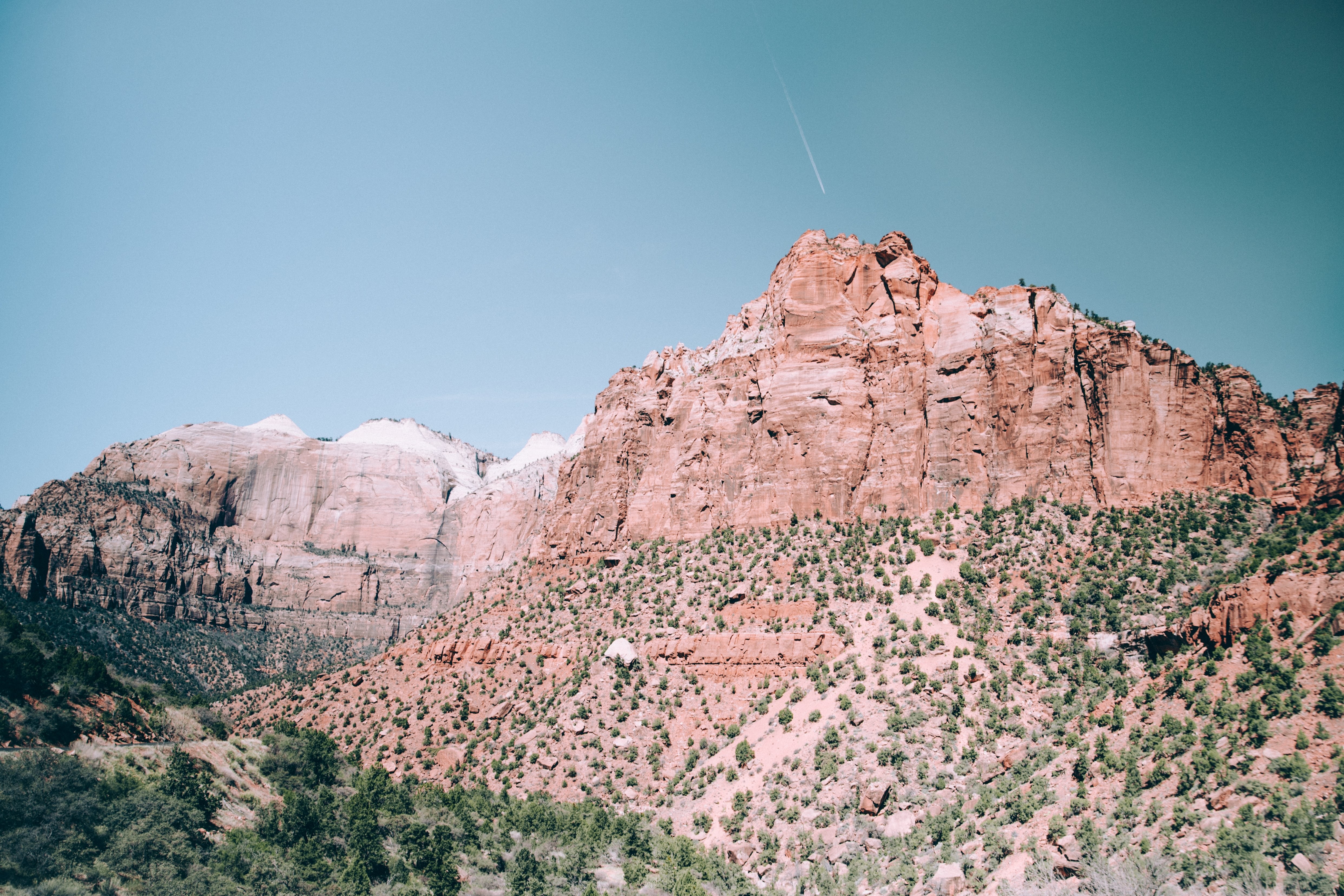 Photographie des falaises du désert de l Arizona