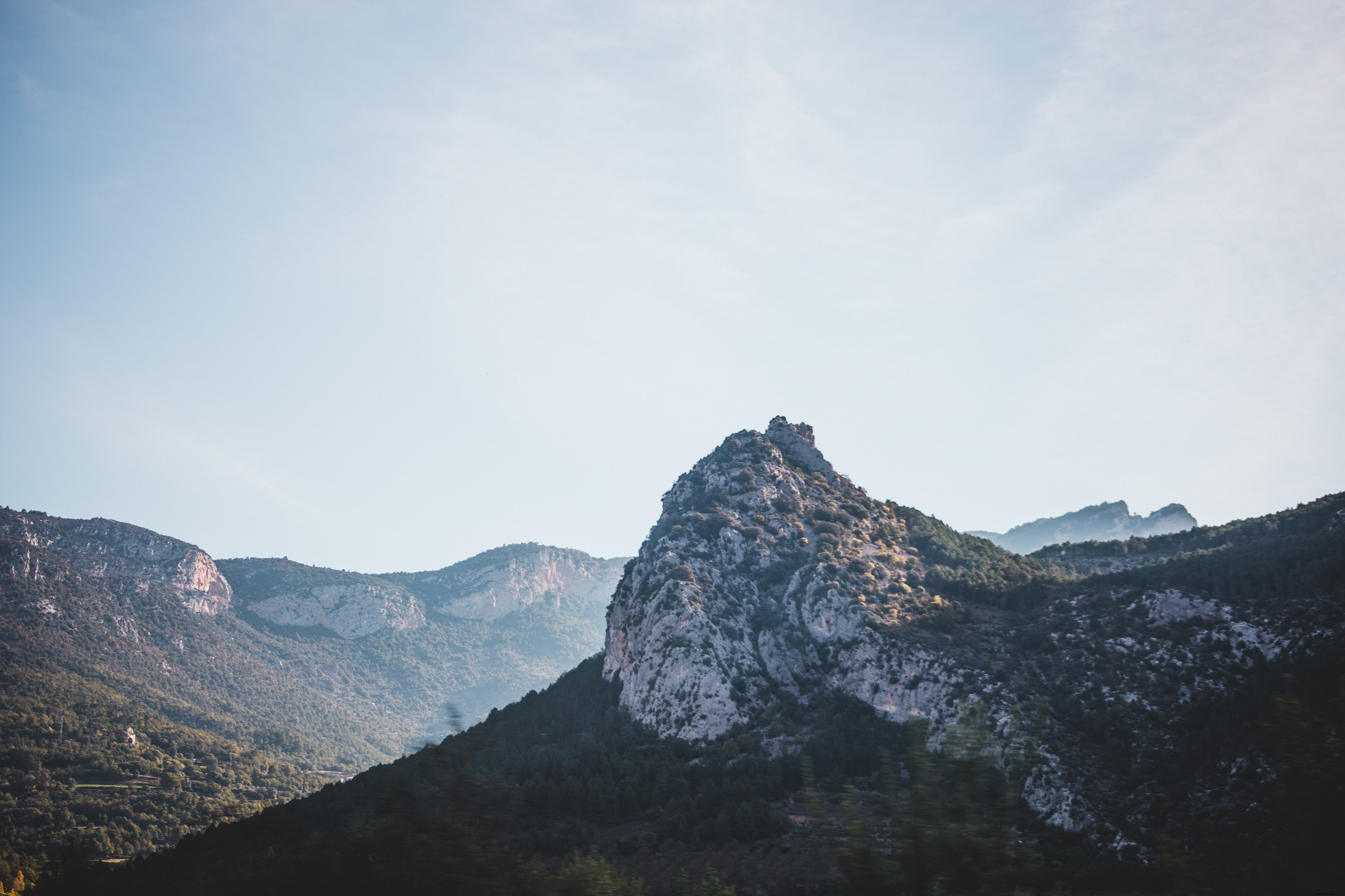 Photo d un paysage de montagne en Espagne