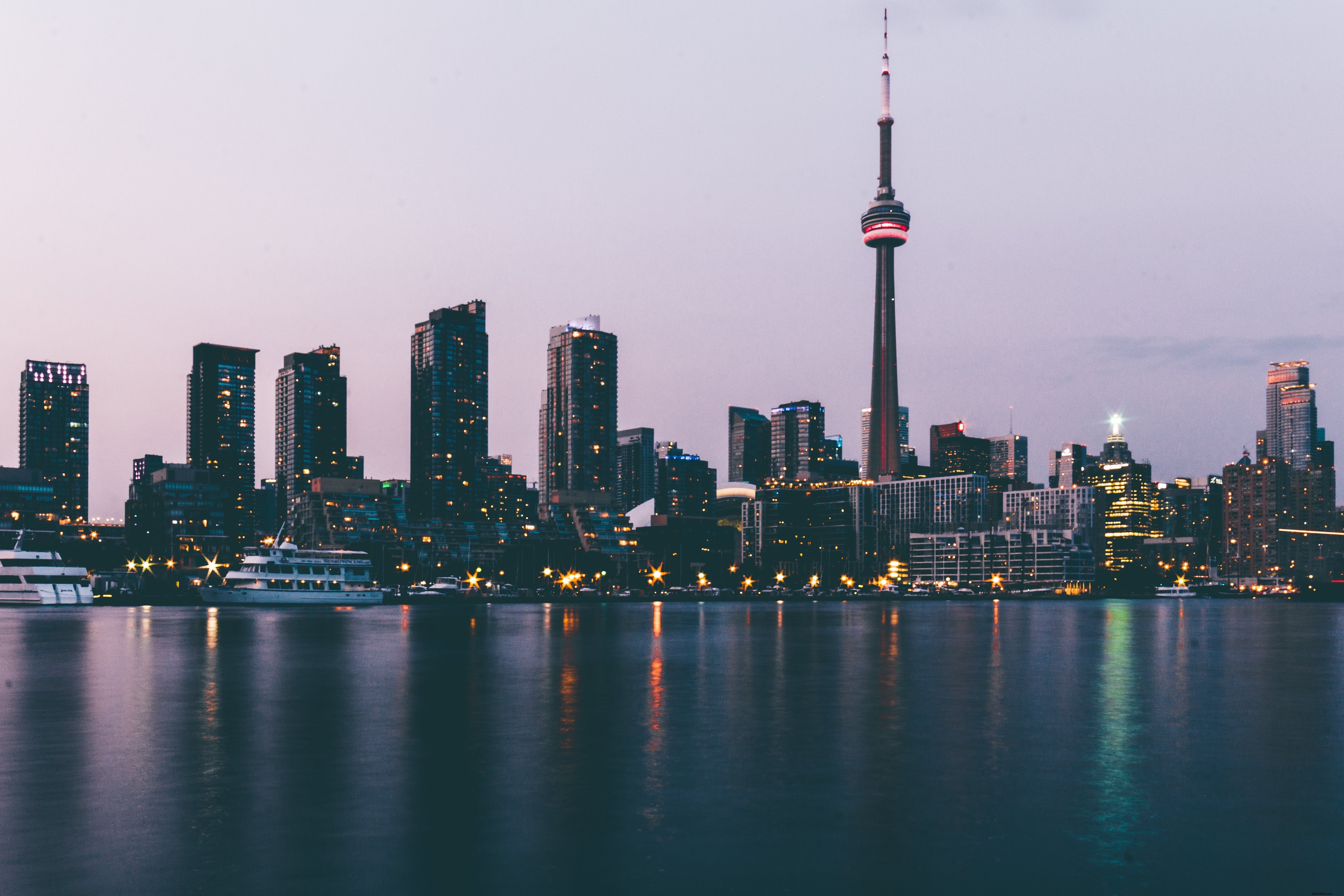 Vue de Toronto au bord de l eau