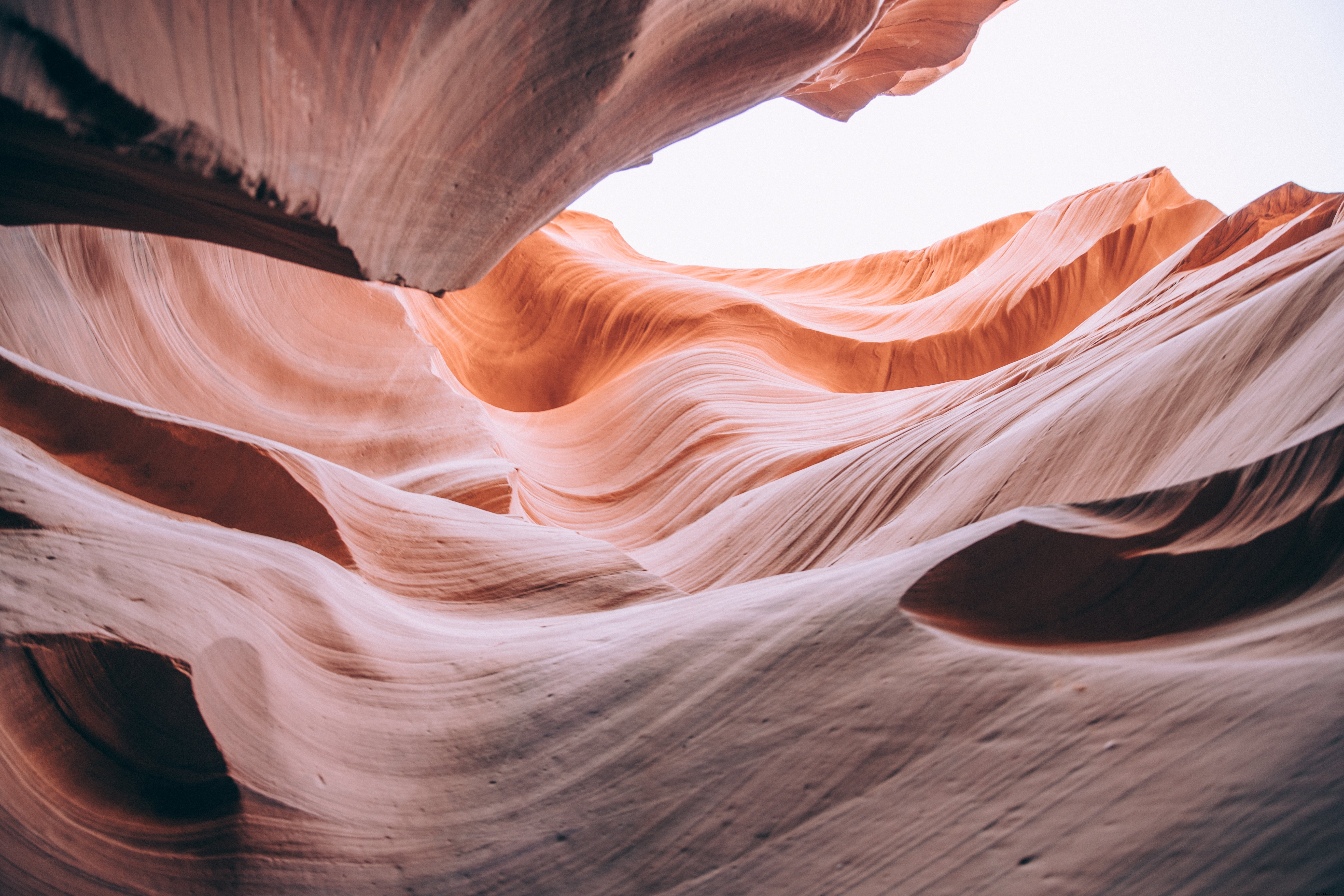 Photo des roches sinueuses du Grand Canyon